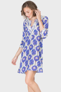 Brigitte tunic lavender