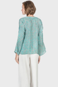 Francesca turq. shirt