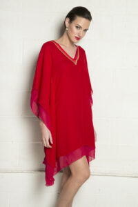 Grace dress, red