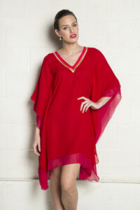 Grace dress, red